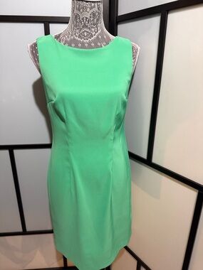 Alyx Bright Mint Sleeveless Sheath Mini Dress